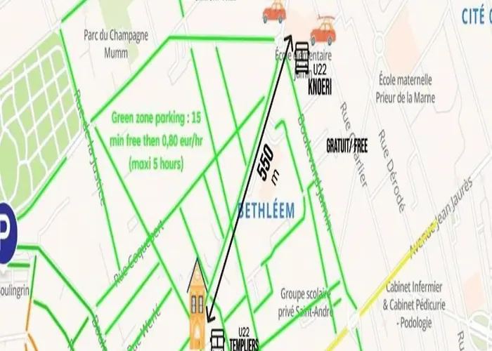 Apartment Avec 2 Grandes Doubles Bien Separees *